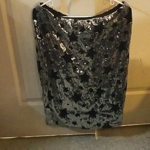 Sequin skirt